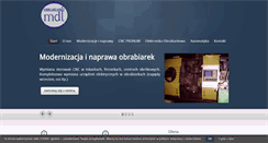 Desktop Screenshot of mdtobrabiarki.com.pl